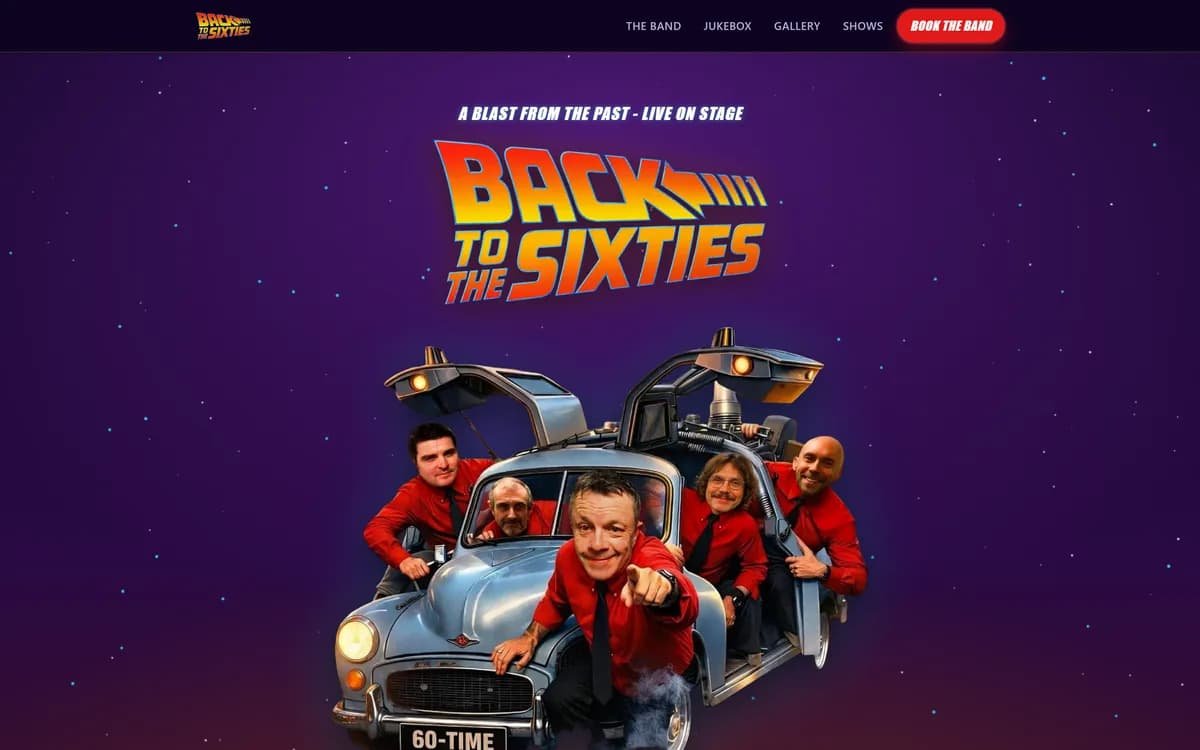 Back to the Sixties website